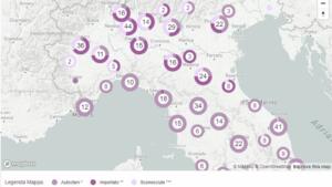 Mappa pappataci nord
