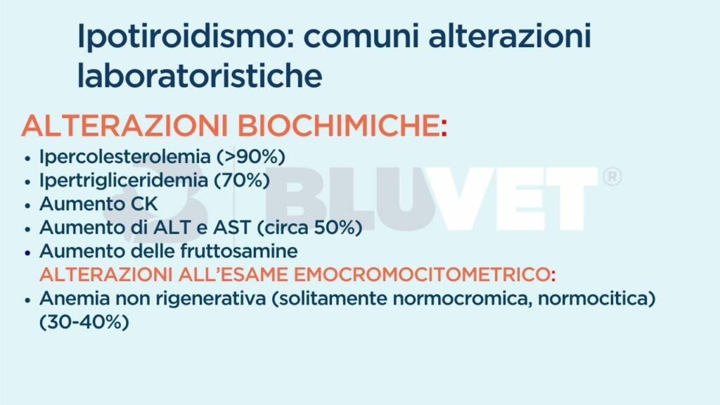 alterazioni biochimiche