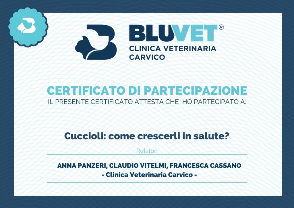 PIANI DI SALUTE CUCCIOLO