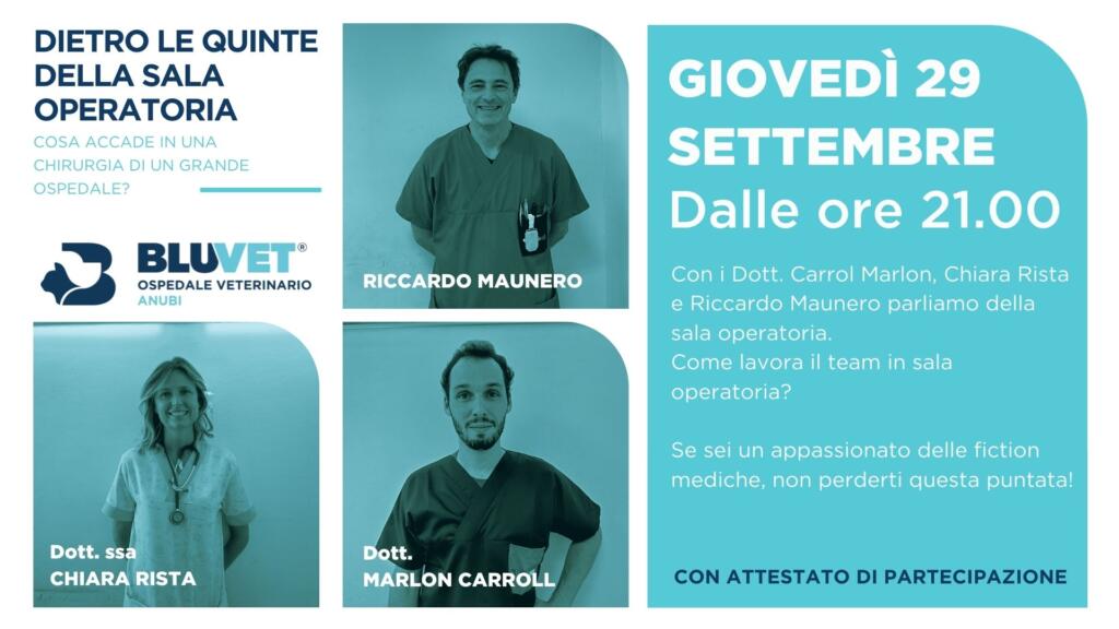 dietro le quinte della sala operatoria