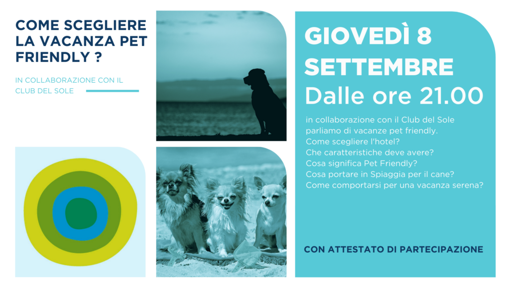 vacanza pet friendly con club del sole